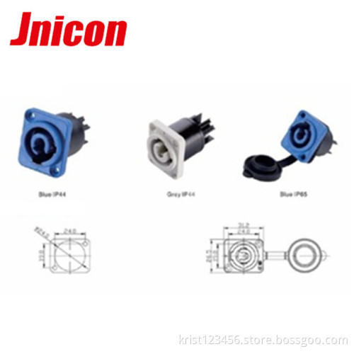 jnicon 20A 500v industrial connector
